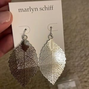 Marylyn Schiff Leaf Filigree earrings